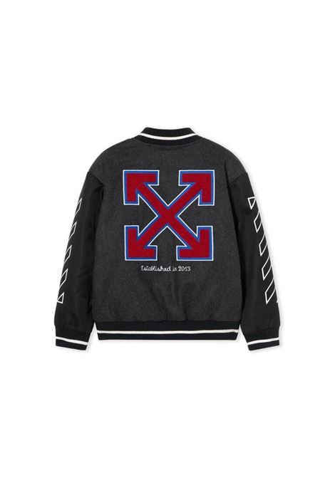 Giubbino con logo OFF WHITE KIDS | OBEH001F25FAB0010725